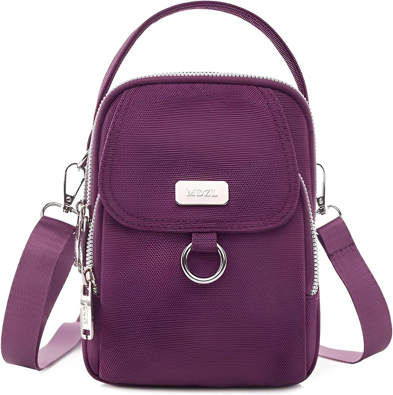 Ellniges]【Adjustable Crossbody Shoulder Bag Korean Style Women's Purse with Lightweight Oxford Fabric, Compact Casual Handbag for Daily Use, Fashion for Moms & Working Women