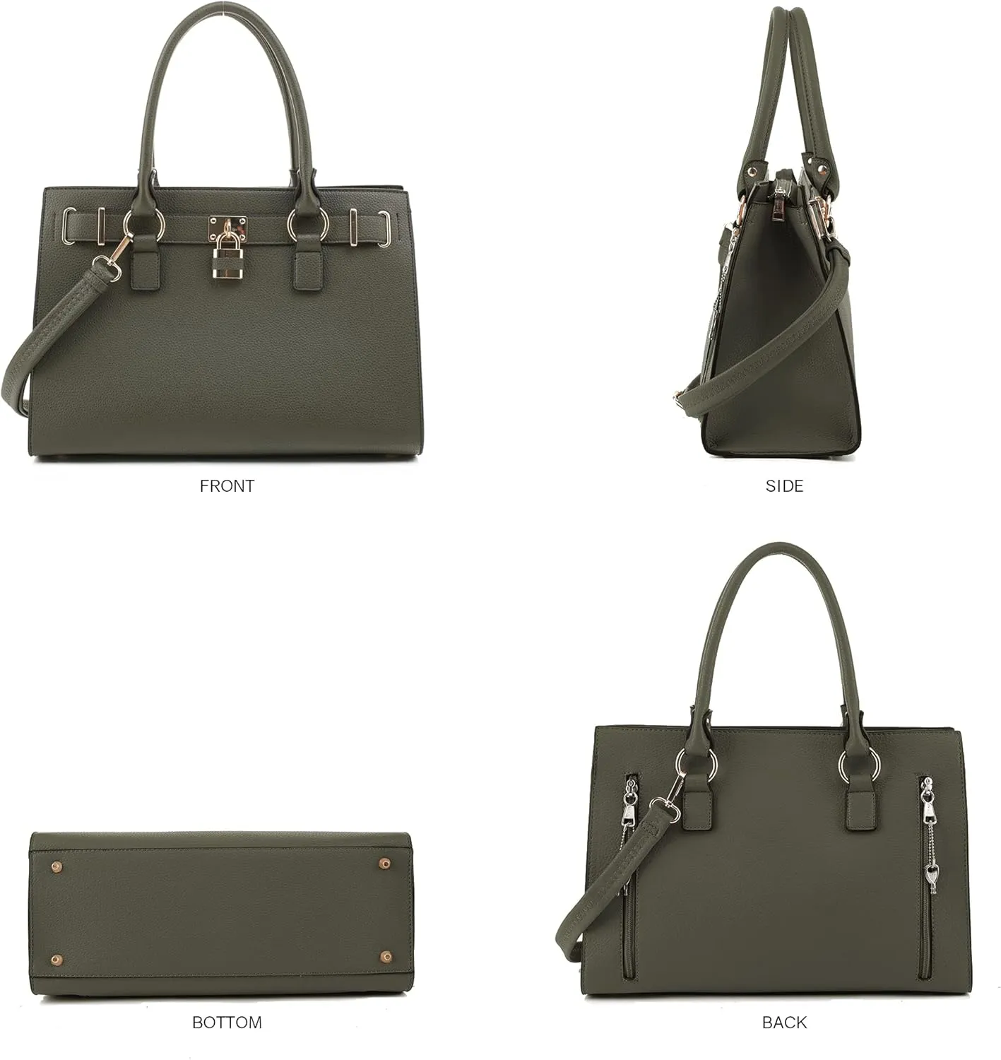 Emperiaoutfitters Concealed Carry Purse - Dina Lock Concealed Carry Satchel
