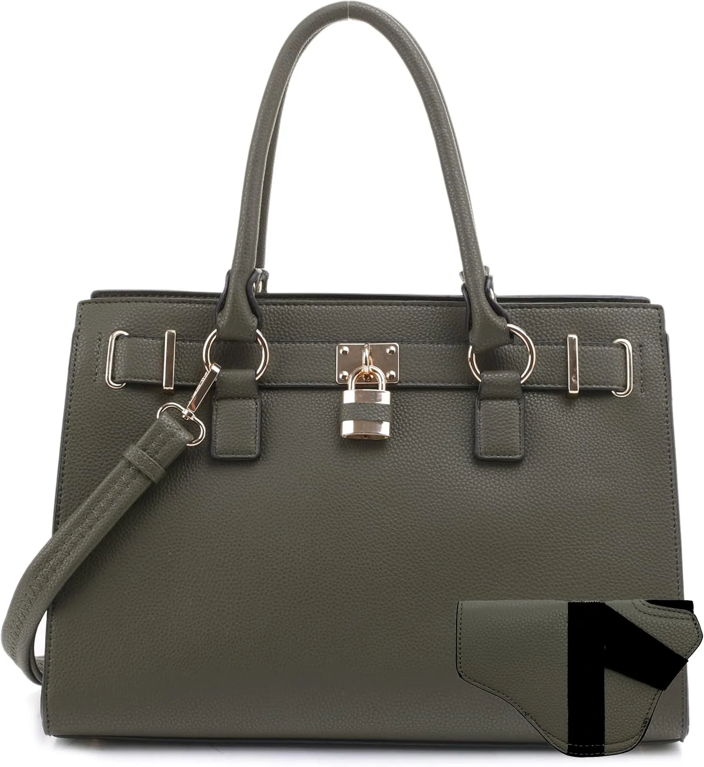 Emperiaoutfitters Concealed Carry Purse - Dina Lock Concealed Carry Satchel