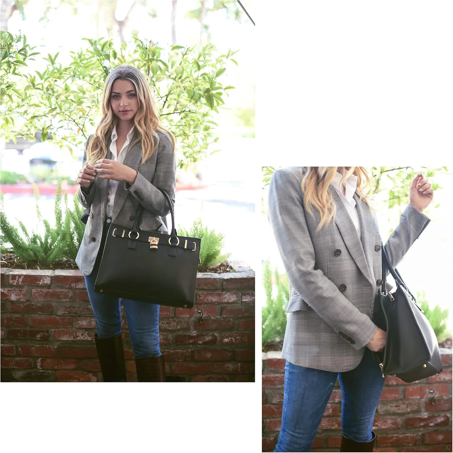 Emperiaoutfitters Concealed Carry Purse - Dina Lock Concealed Carry Satchel