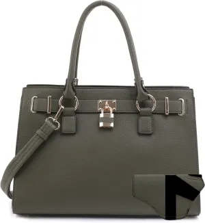 Emperiaoutfitters Concealed Carry Purse - Dina Lock Concealed Carry Satchel