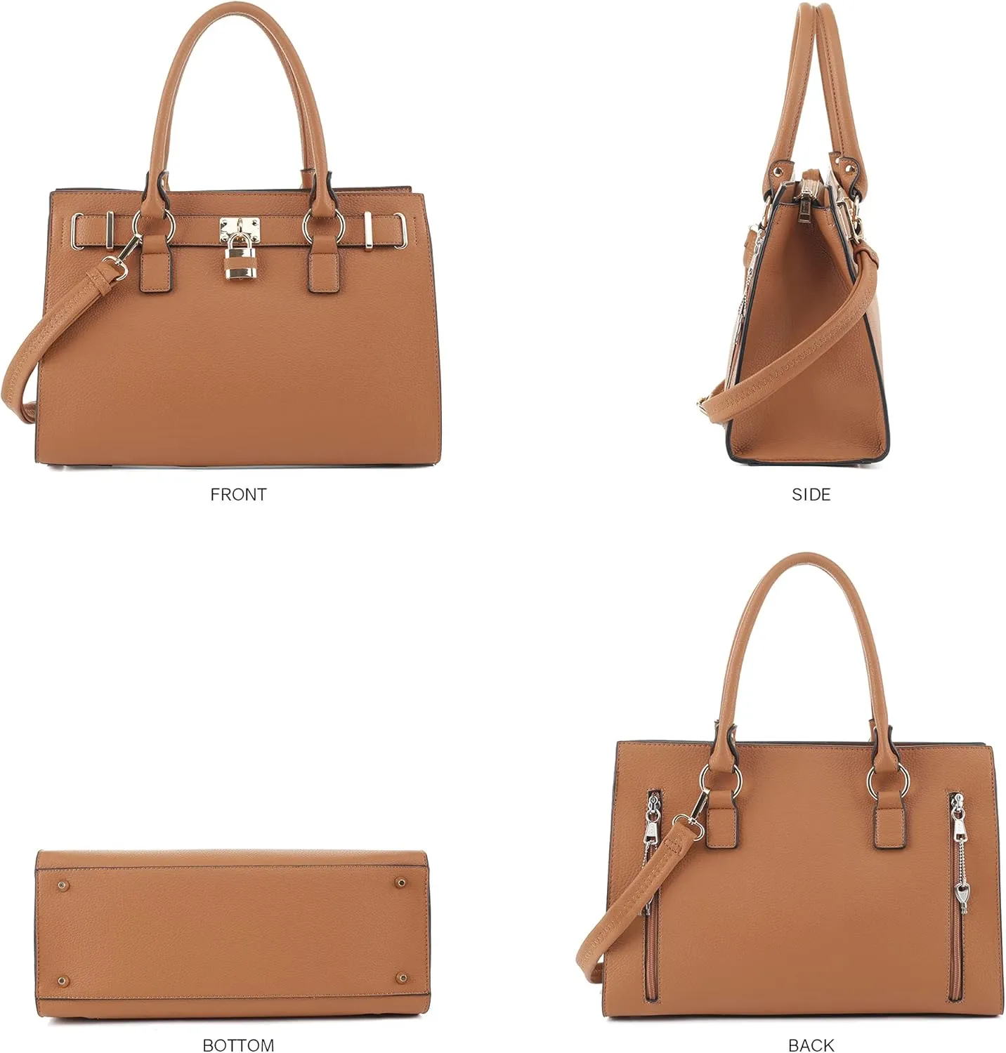 Emperiaoutfitters Concealed Carry Purse - Dina Lock Concealed Carry Satchel