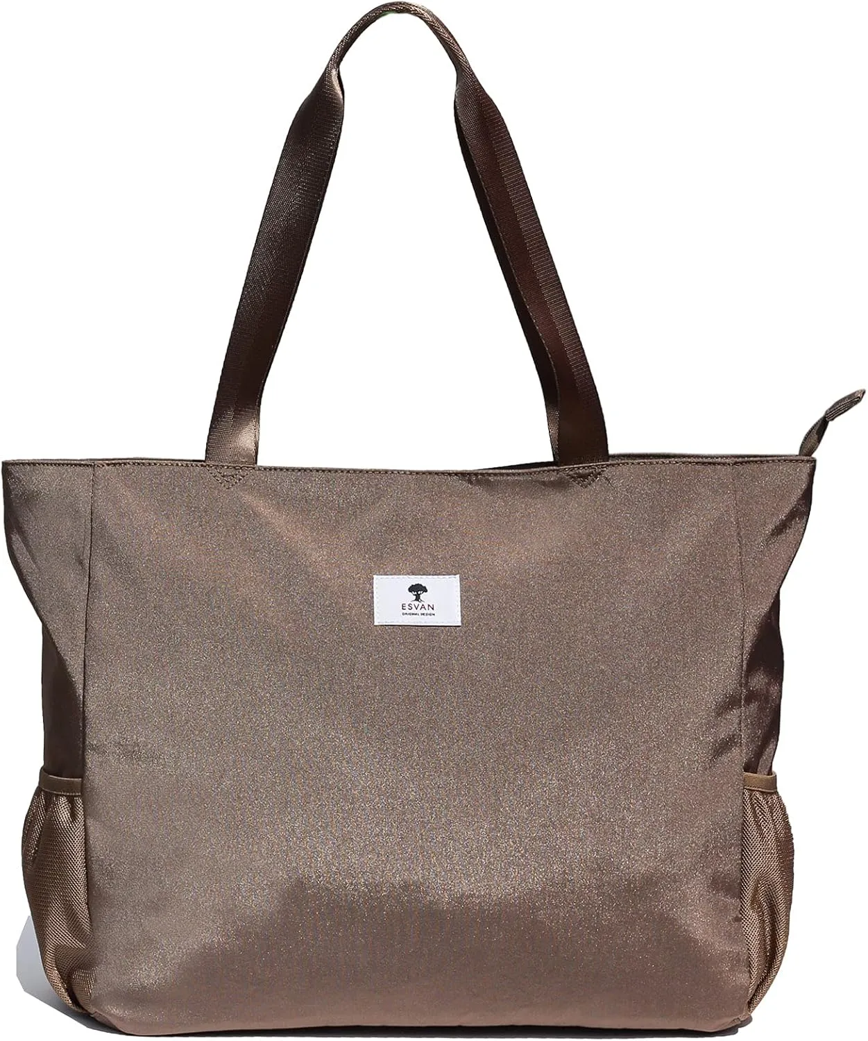ESVAN LARGE BEACH BAG Water Resistant Lightweight 20 inch Women Oversize Tote Bag for Gym Beach Travel Pool Yoga Nurse