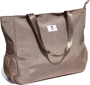 ESVAN LARGE BEACH BAG Water Resistant Lightweight 20 inch Women Oversize Tote Bag for Gym Beach Travel Pool Yoga Nurse