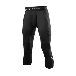 Evoshield Men's 3/4 Sliding Tights Black