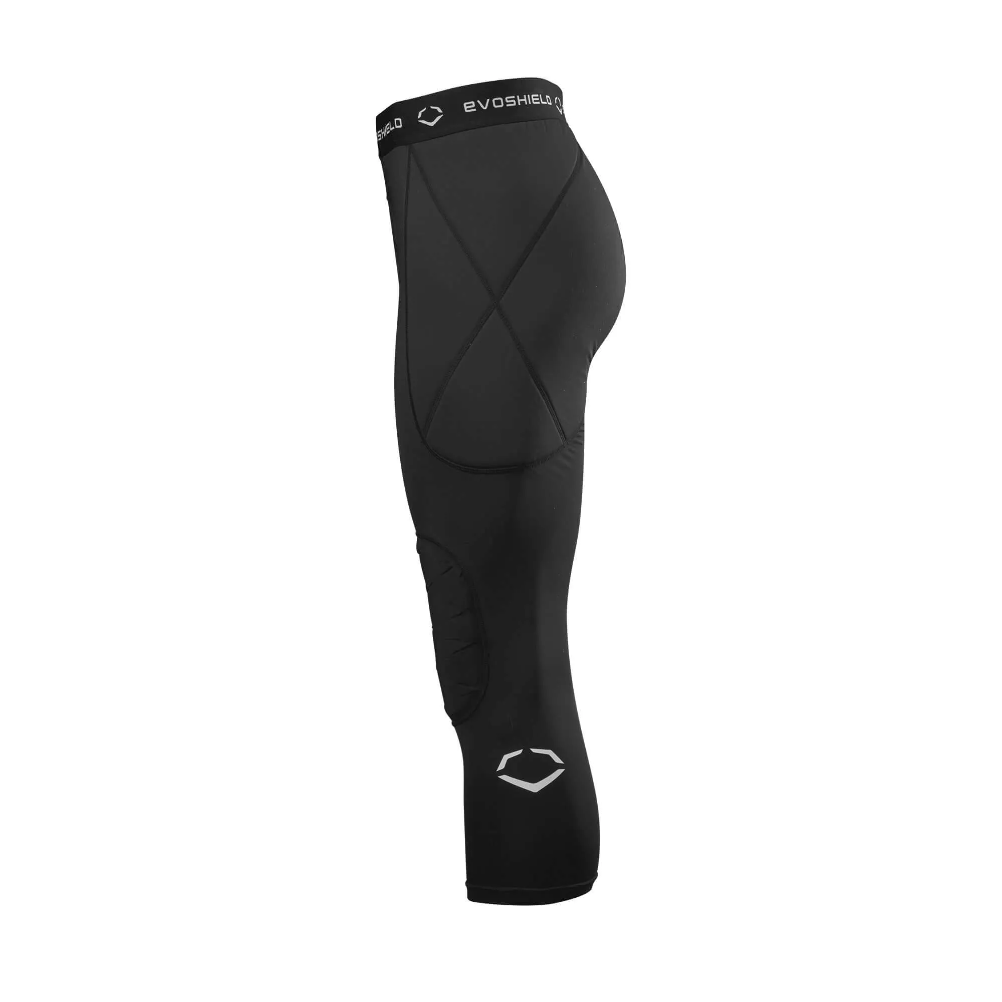 Evoshield Men's 3/4 Sliding Tights Black