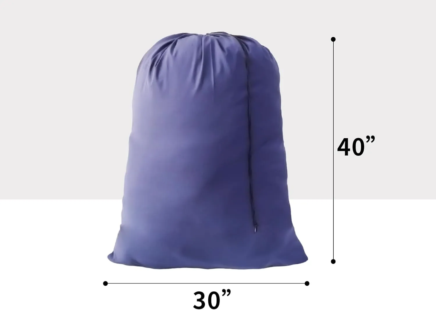 Extra Large Laundry Bag 3 Pack Travel Laundry Bags Dirty Clothes Organizer with Drawstring Closure, 30"x40", for college, dorm and apartment (Blue)