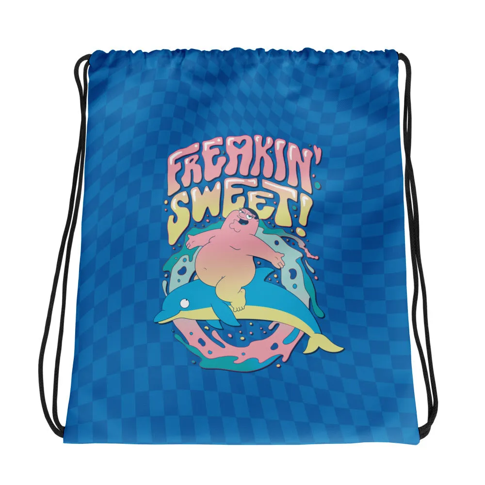 Family Guy Freakin' Sweet Drawstring Bag