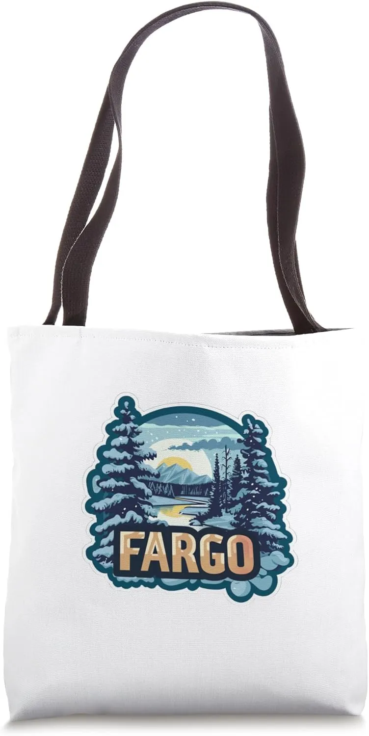 Fargo North Dakota Proud Prairie City Unique Midwest ND Tote Bag