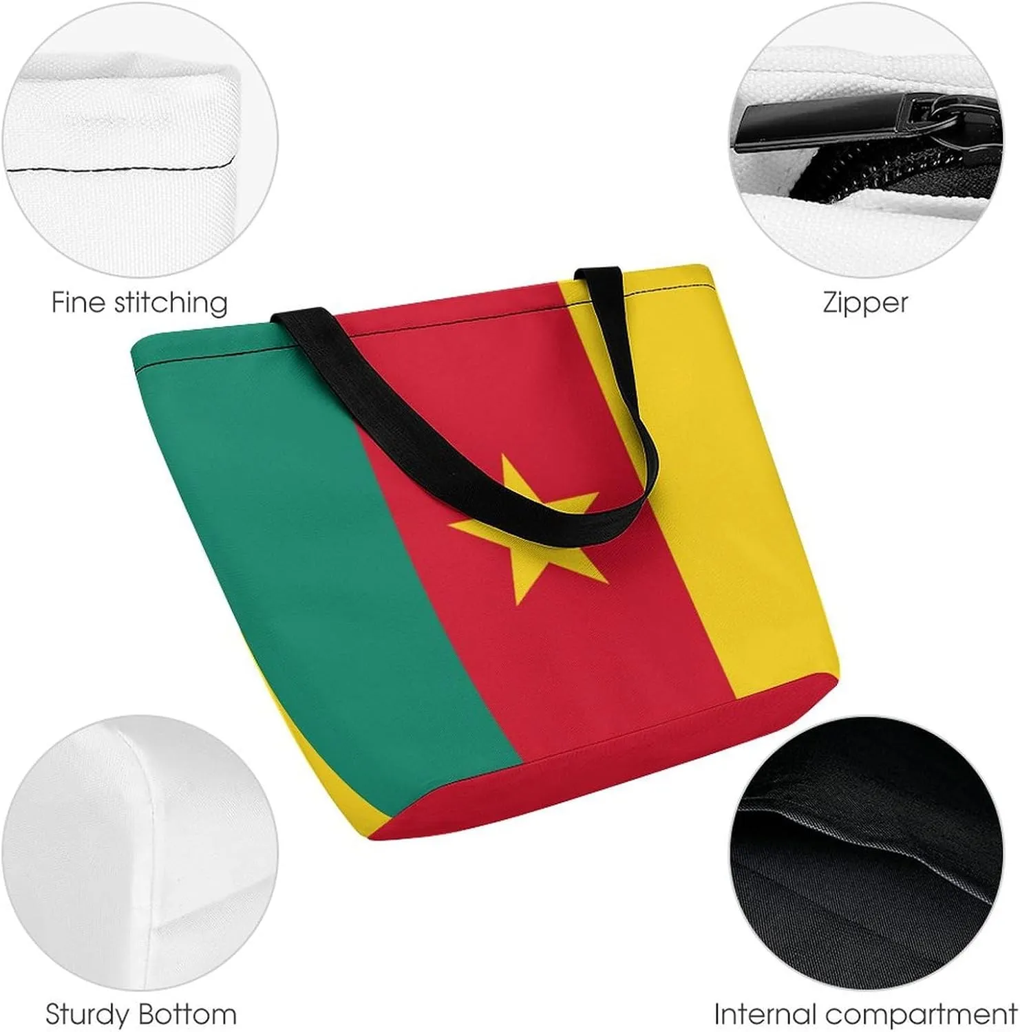 Fashion Burkina Faso Flag Women's Hobo Tote Spacious Handbag for Daily Use and Casual Outings