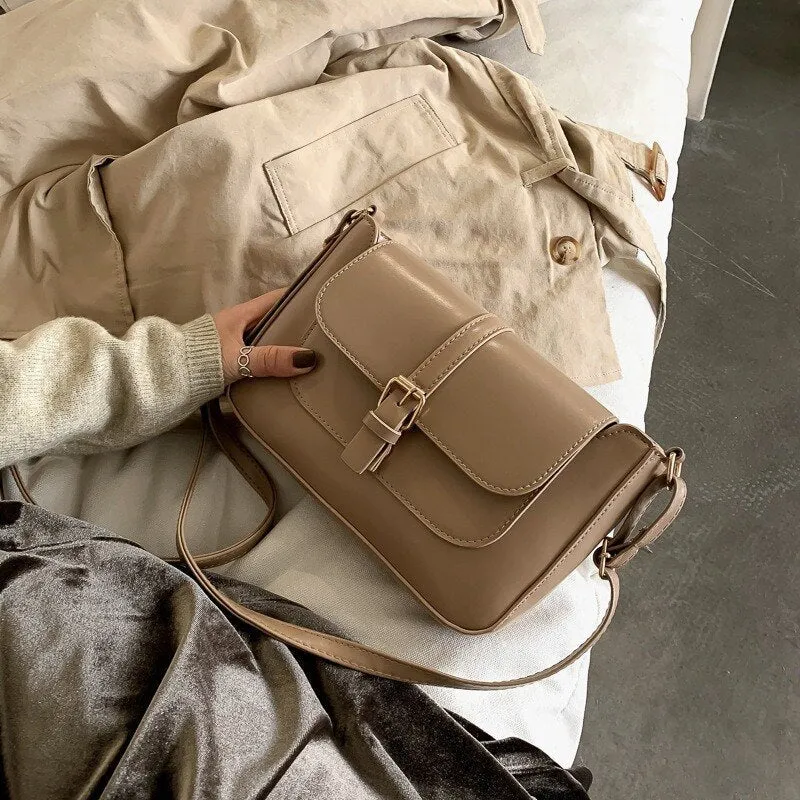 Fashion Vintage Small Flap Messenger Bag