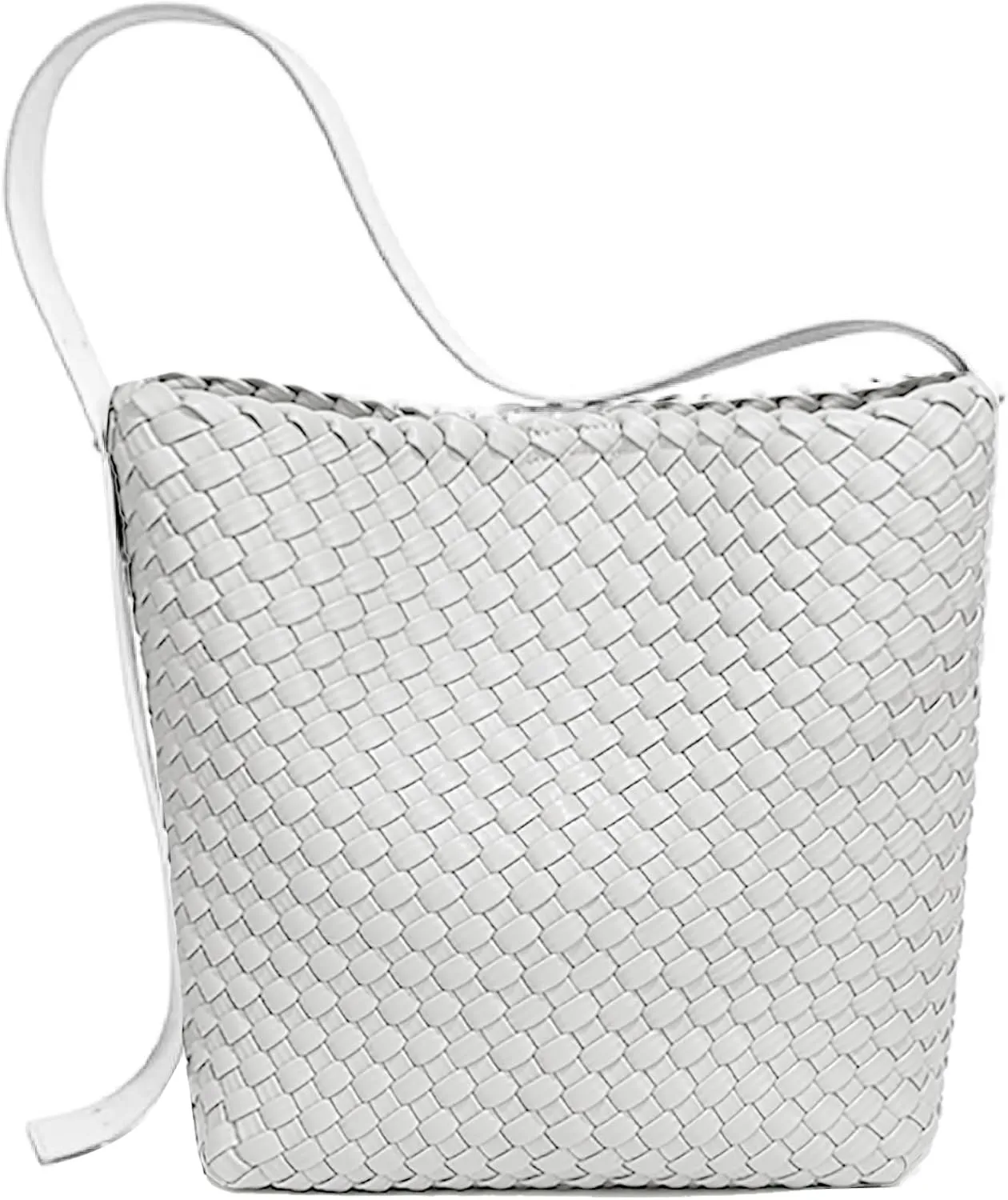 Fashion Woven Tote Bag for Women, Female Hobo Bag, Beach Handbag Purse, Travel Shoulder Bag with Adjustable Strap