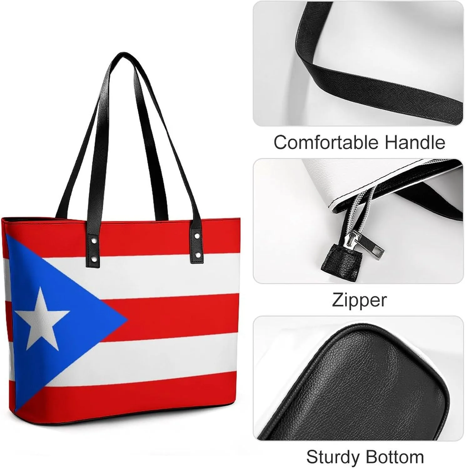 Fashionable New Zealand Flag Tote Bag Women Large Capacity Shoulder Bag for Everyday Use
