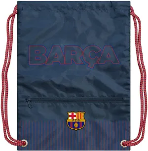 FC Barcelona World Soccer Club Barca Team Logo Officially Licensed Barca Drawstring Cinch Bag