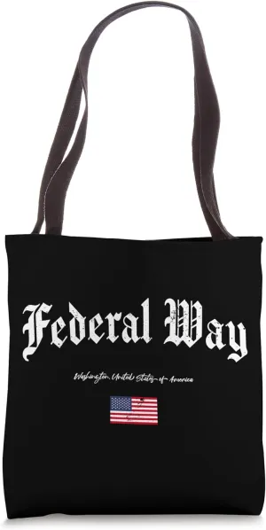 Federal Way Gothic Design Tote Bag