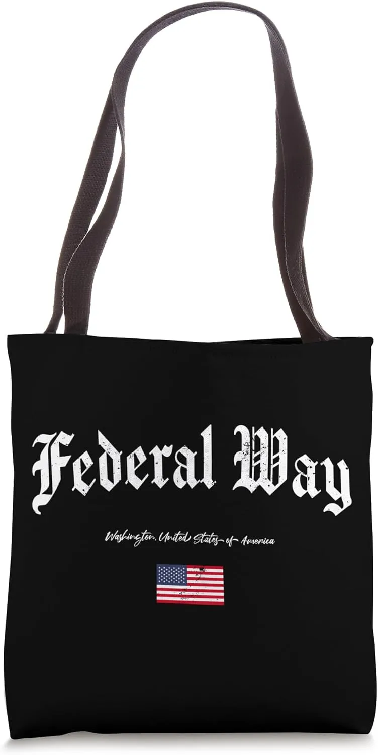 Federal Way Gothic Design Tote Bag