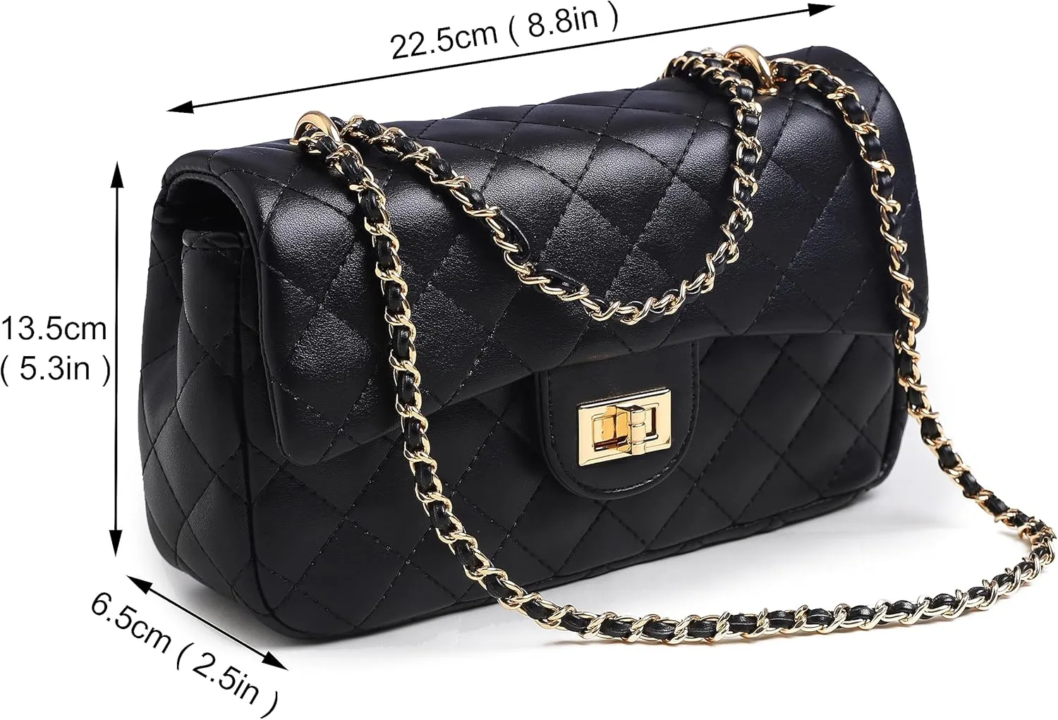 FEVERSOLE Crossbody Bag Vegan Leather Women Retro Small Saddle Satchel Shoulder Bag Tote With Long Adjustable Strap
