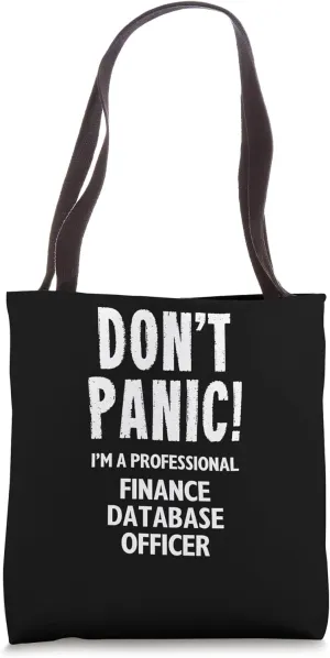 Finance Database Officer Tote Bag