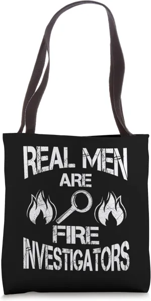 Fire Investigator Apparel | Unique Investigators Design Tote Bag