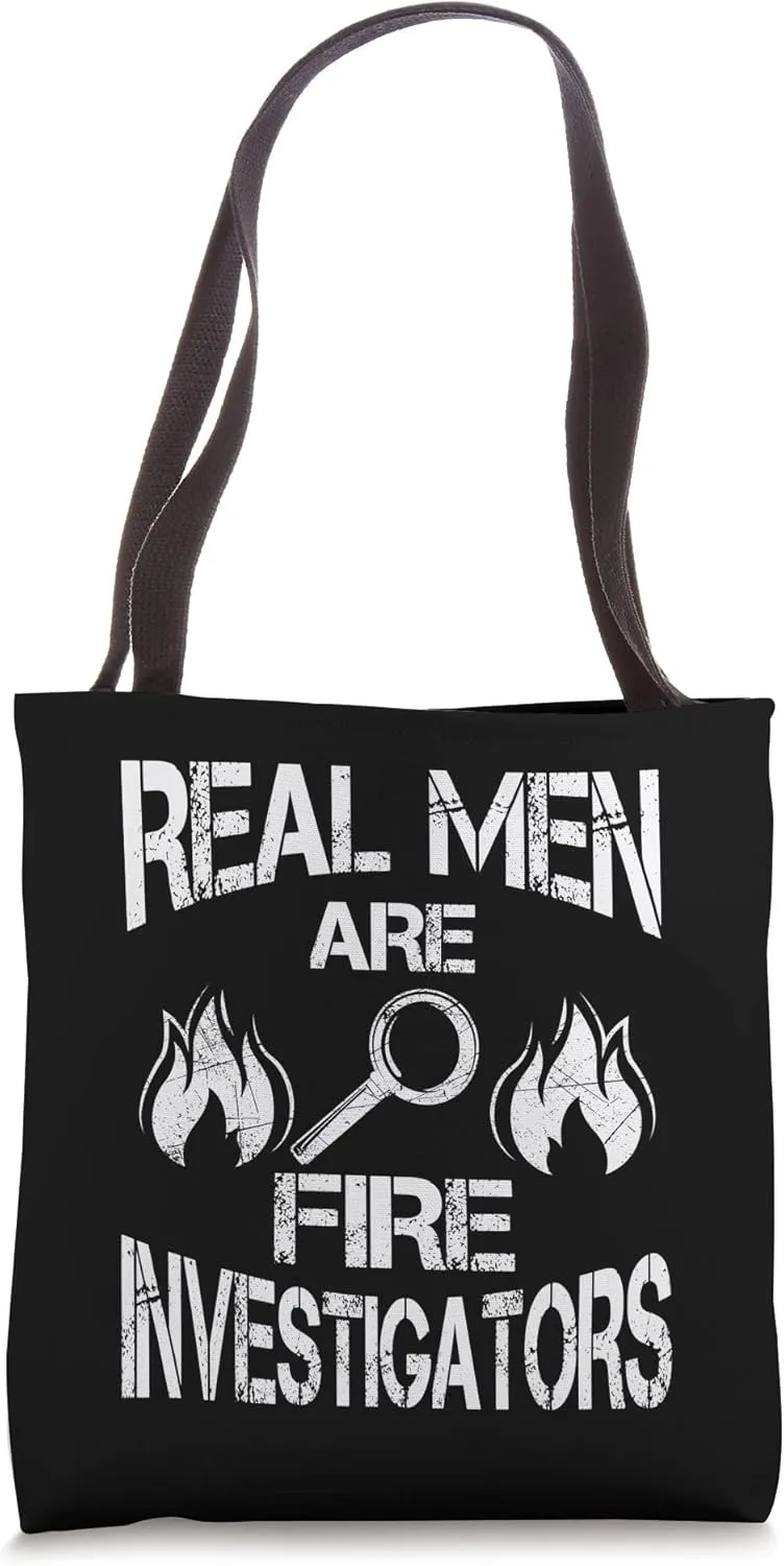 Fire Investigator Apparel | Unique Investigators Design Tote Bag