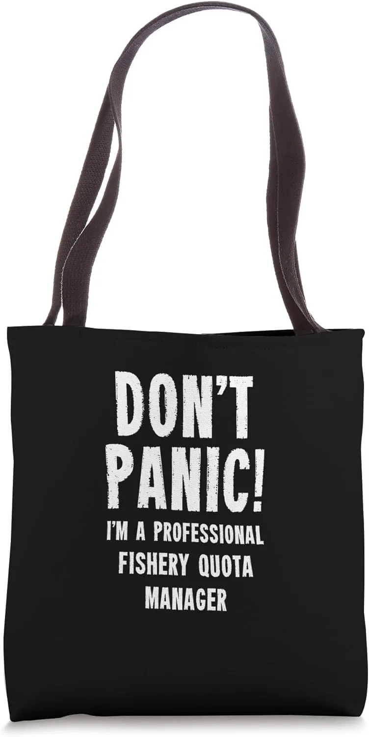 Fishery Quota Manager Tote Bag