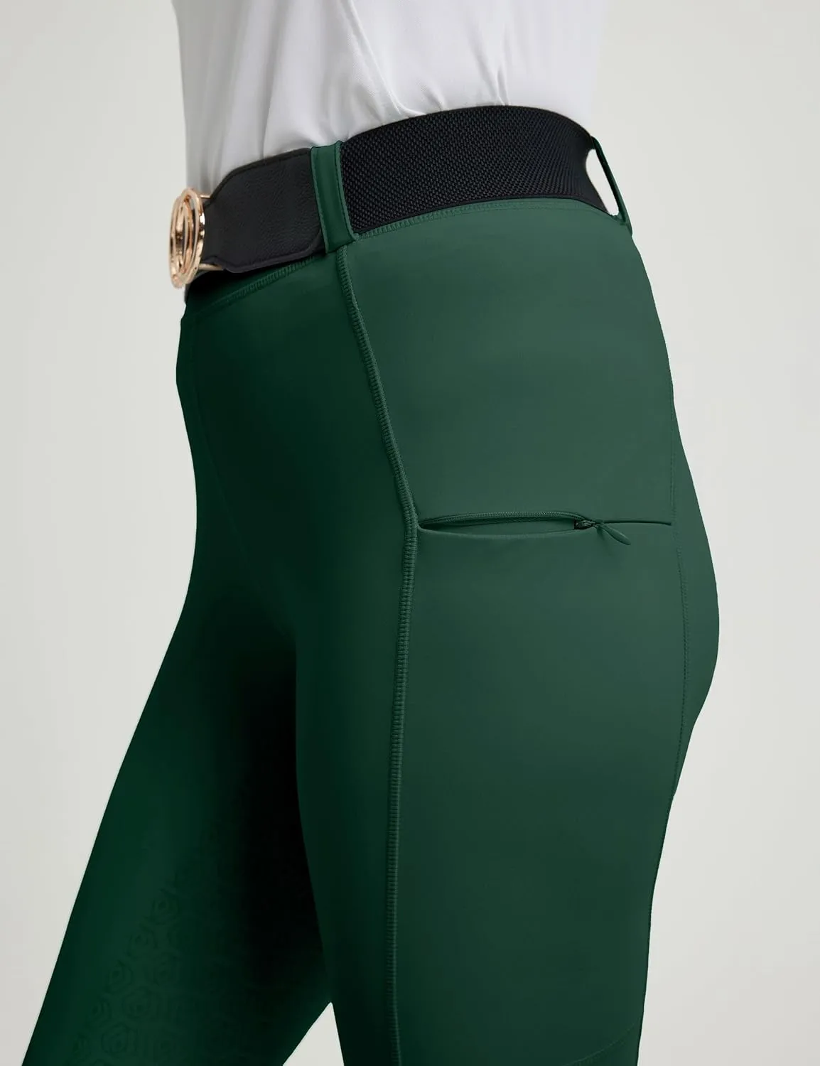 FitsT4 Sports Women's Bootcut Horse Riding Pants Full Seat Equestrian Breeches Summer Riding Tights