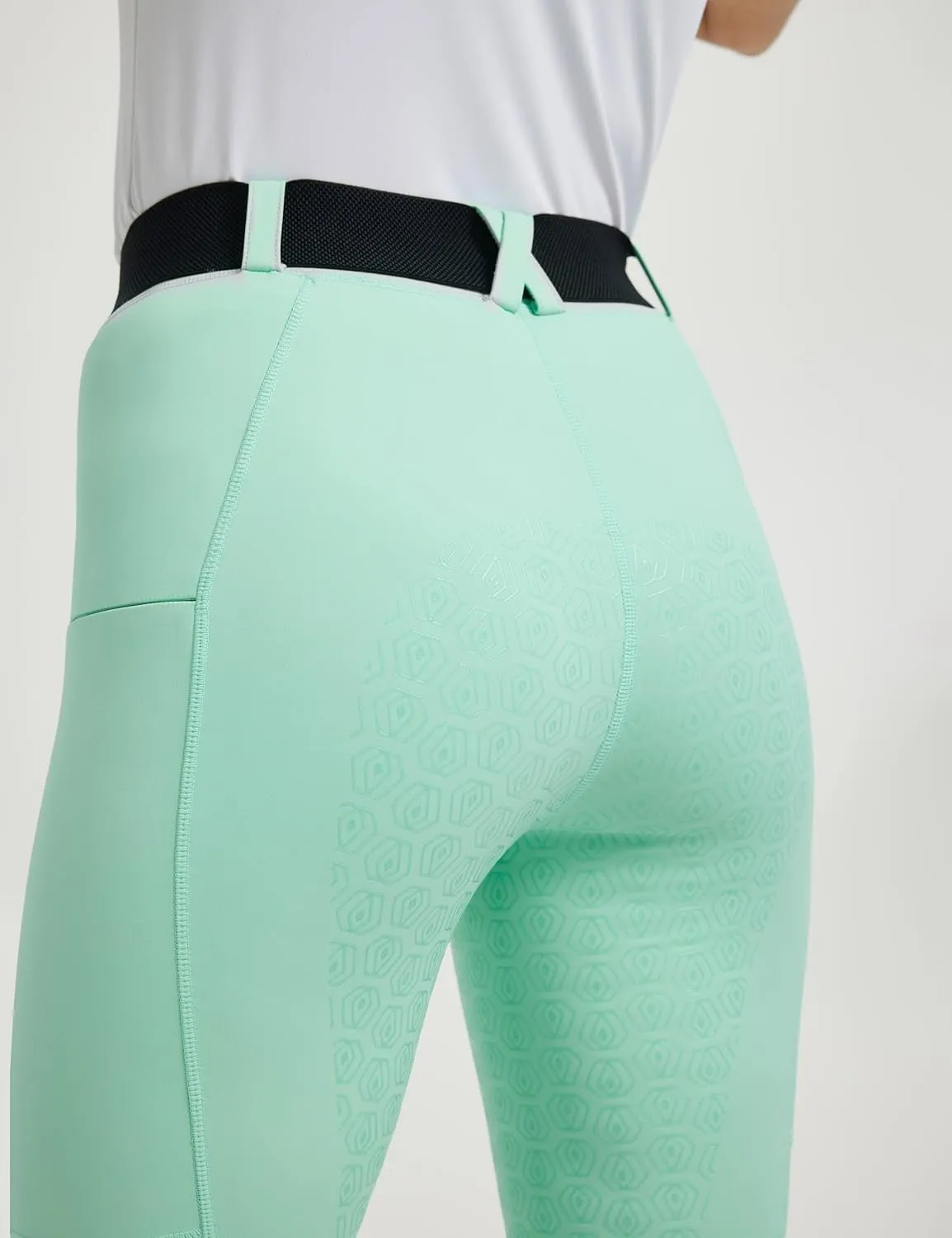 FitsT4 Sports Women's Bootcut Horse Riding Pants Full Seat Equestrian Breeches Summer Riding Tights