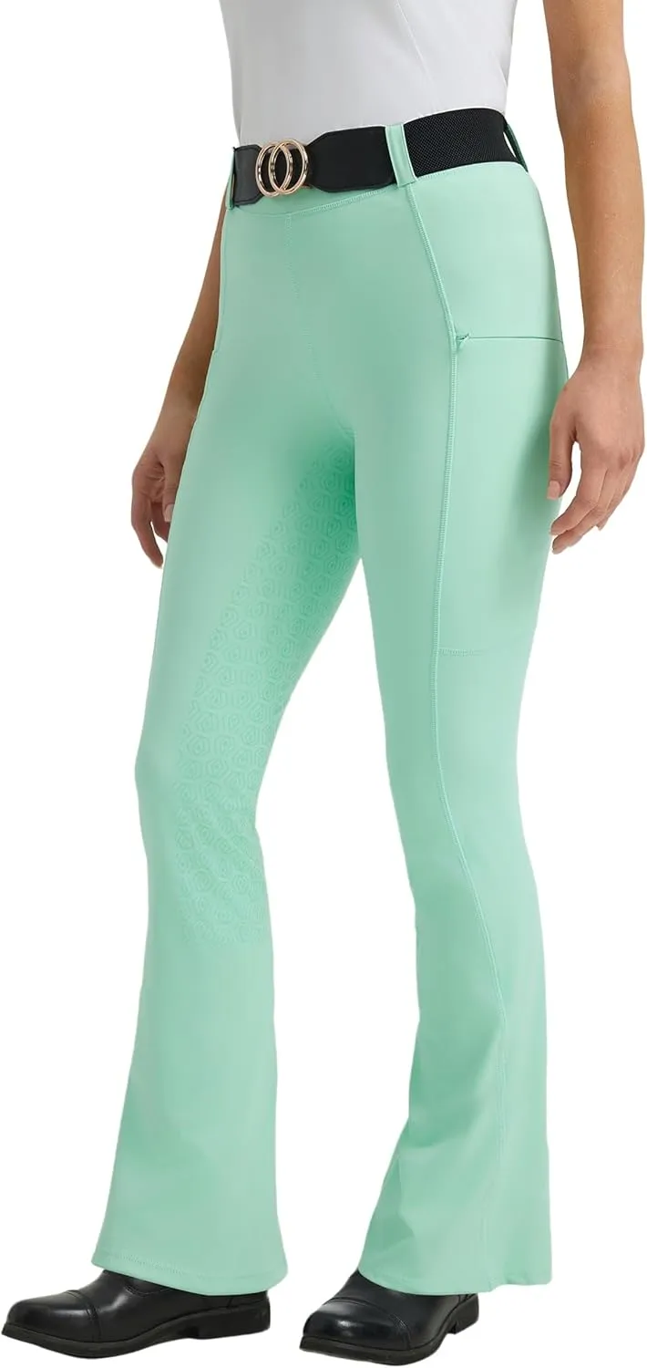 FitsT4 Sports Women's Bootcut Horse Riding Pants Full Seat Equestrian Breeches Summer Riding Tights