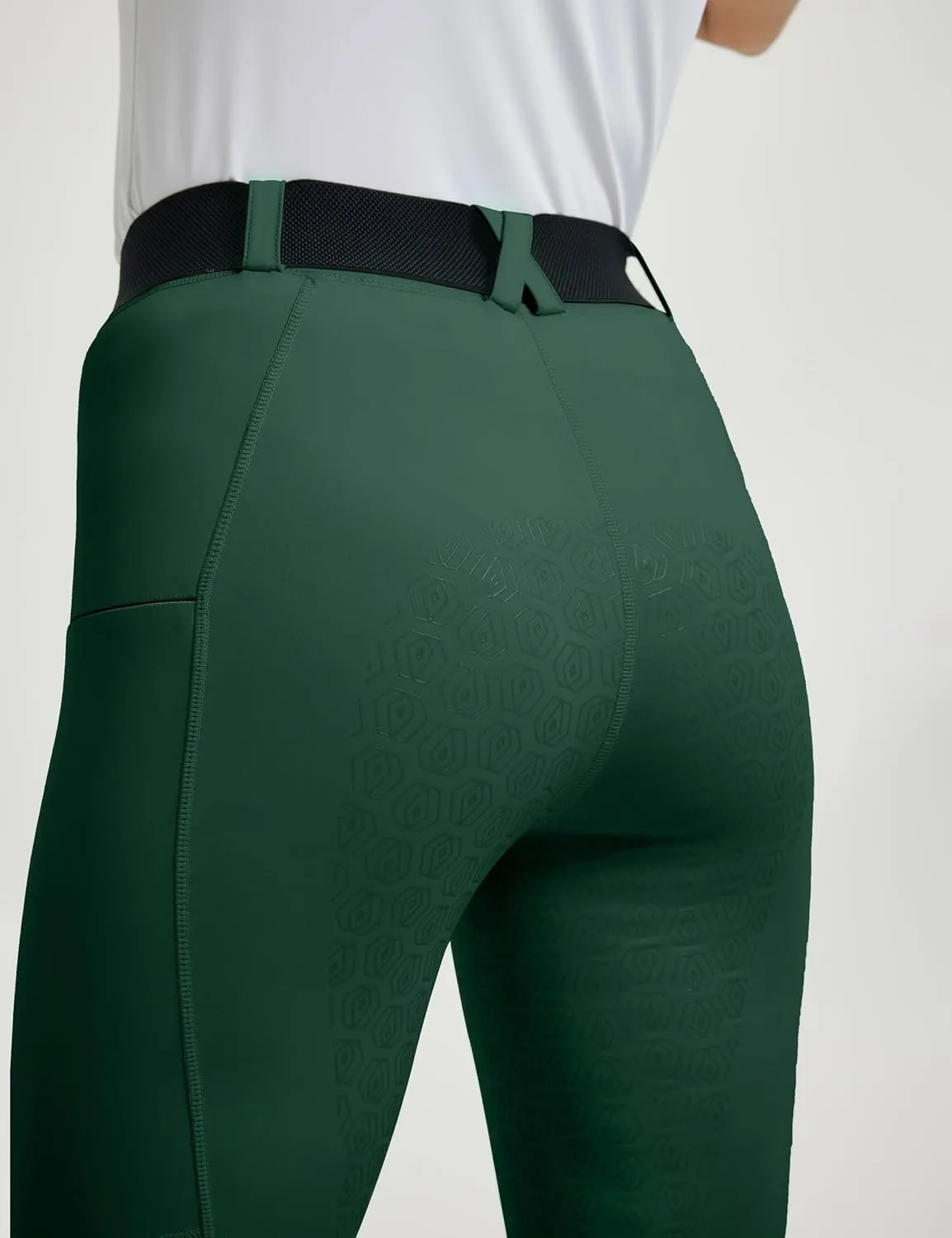 FitsT4 Sports Women's Bootcut Horse Riding Pants Full Seat Equestrian Breeches Summer Riding Tights