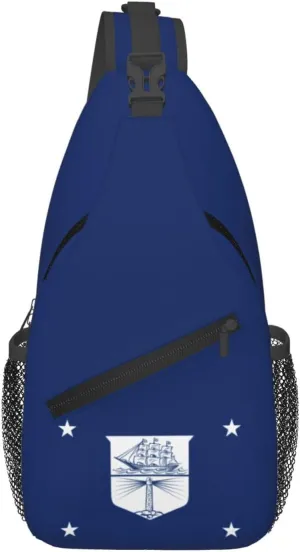 Flag of the United States Secretary of Commerce Crossbody Bags For Women Men Chest Backpack Gym Shoulder Bag Travel Outdoor Sports Casual Crossbody Bags