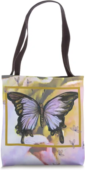 Flutter & Charm Butterfly design! Tote Bag