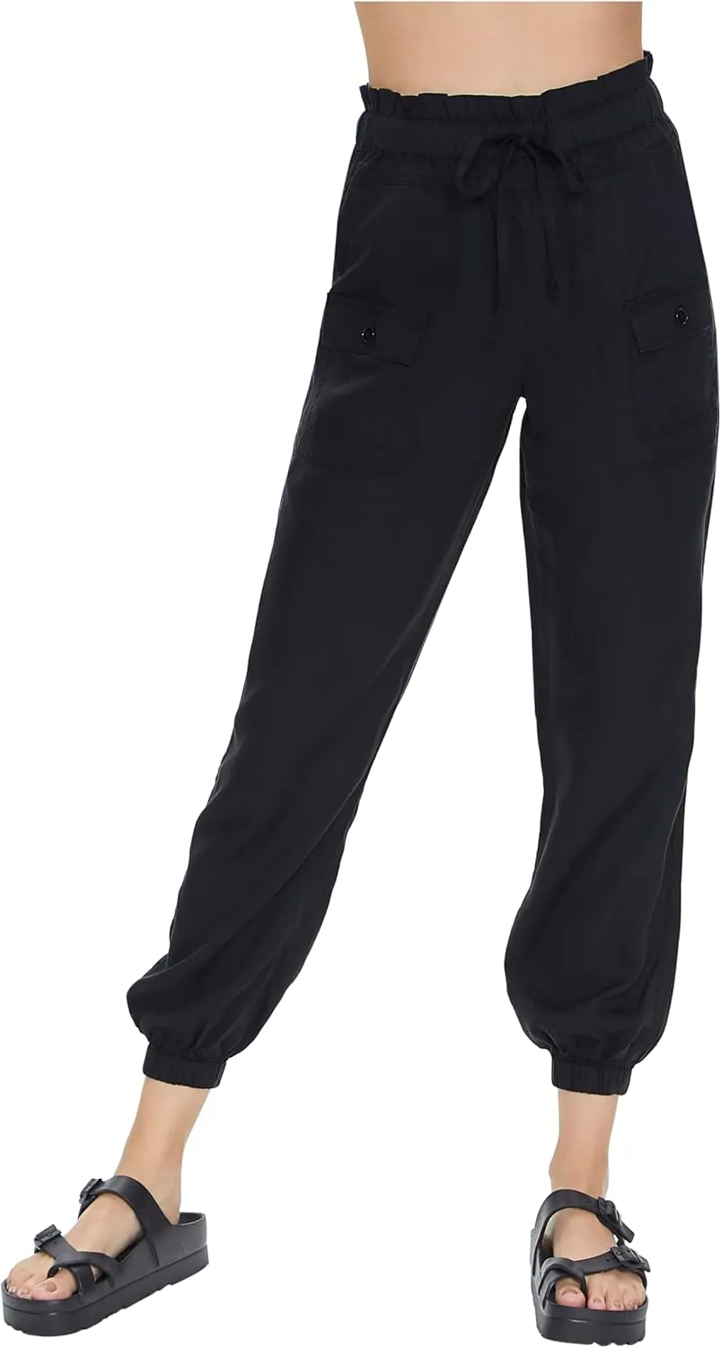 Forever 21 Women's Drawstring Paperbag Joggers