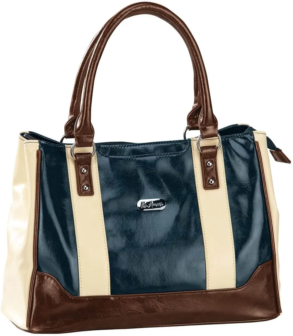 Fox Valley Traders B.AmiciTM Sydney Tricolor Satchel Bag