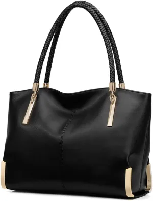 FOXLOVER Large Capacity Tote Handbags for Women, Women's Top-handle Bags Fashion Shoulder Bags Purses Minimalist design