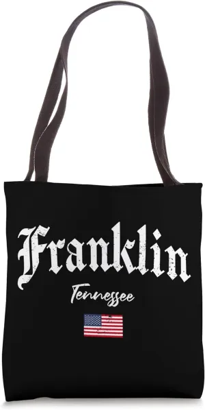 Franklin Gothic Design Tote Bag