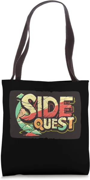 Fresh Side Quest Logo for a Unique Journey Tote Bag