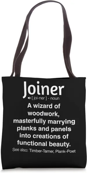 Funny Joiner Tote Bag