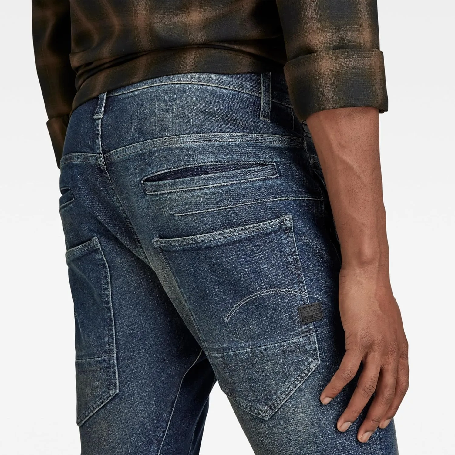 G-Star Raw Men's 3301 Straight Fit Jean In Vant Stretch Denim