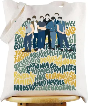 G2TUP Outside Musical Tote Bag Ponyboy & Johnny Fsns Gift Outside Shoulder Bag Musical Merch