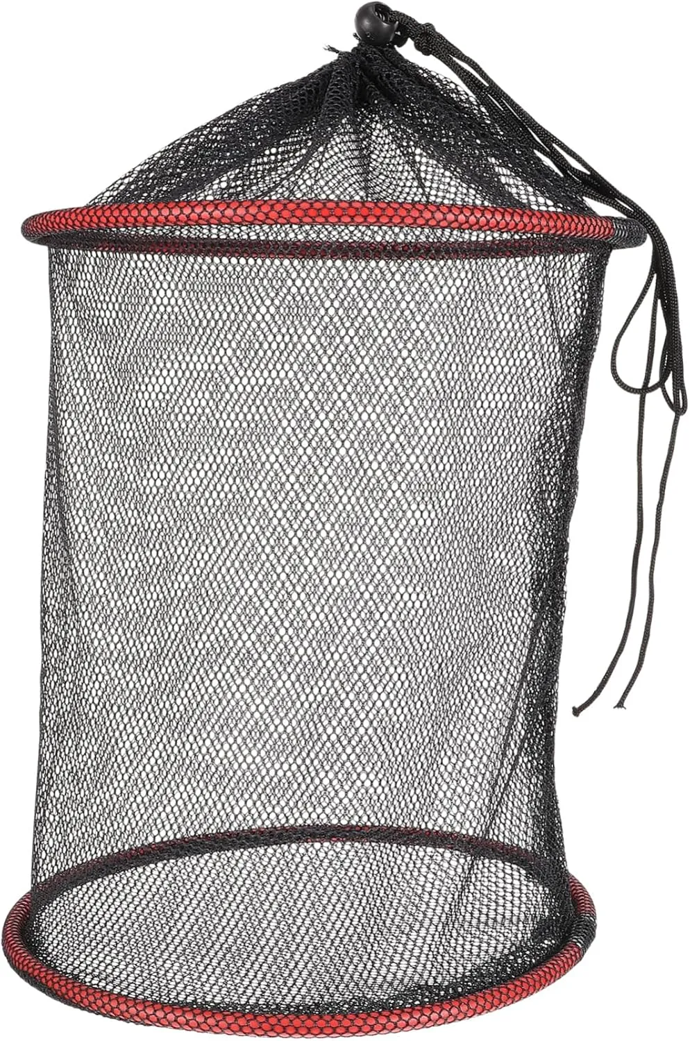 GANAZONO Small Portable Foldable Fishing Net Fish Minnow Crawdad Net Crab Floating Fish Cage Fishing Basket Pool