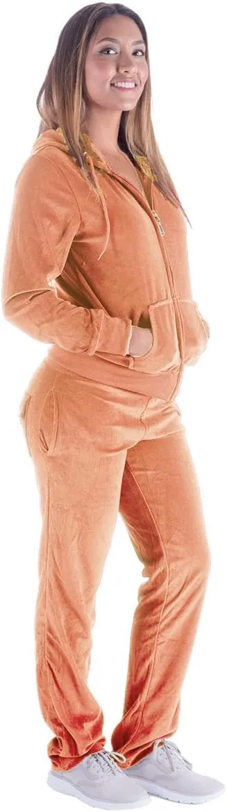 Gary Com 2 PCS Outfits Women's Fleece Sherpa Lined Sweatsuits Long Sleeve Hoodie and Sweat Pants Winter Warm Tracksuit Set