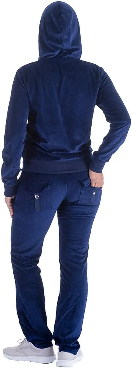 Gary Com 2 PCS Outfits Women's Fleece Sherpa Lined Sweatsuits Long Sleeve Hoodie and Sweat Pants Winter Warm Tracksuit Set