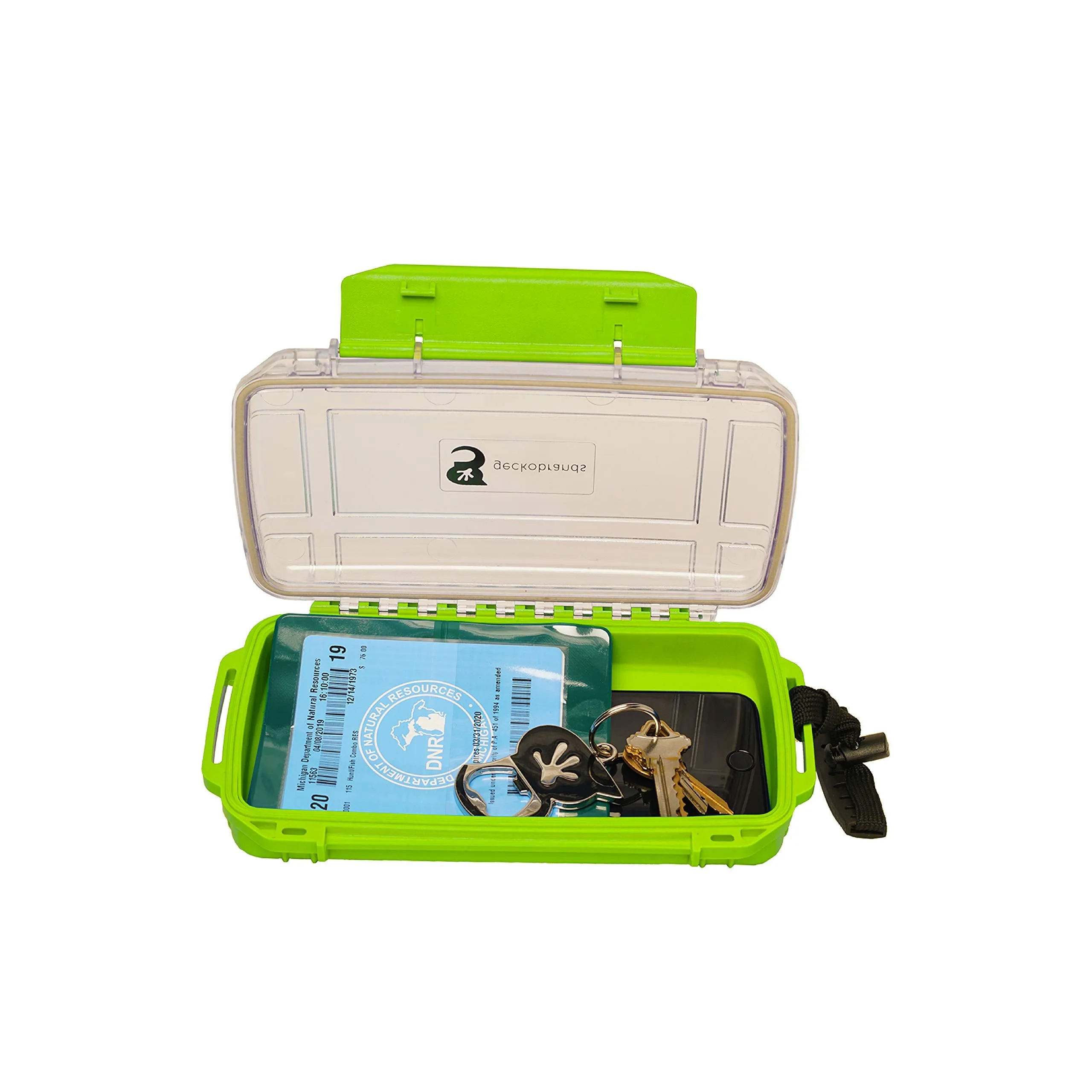 Geckobrands Waterproof Dry Box, Single Latch
