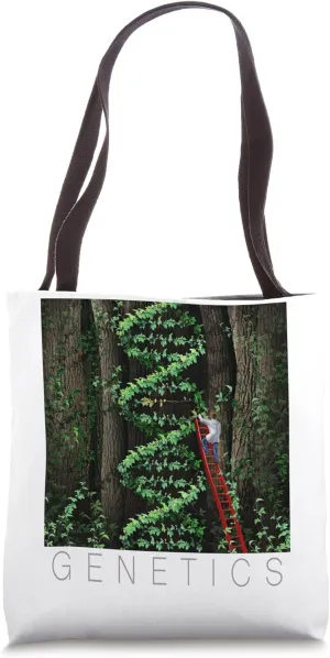 Genetics and geneticist Biology design Tote Bag