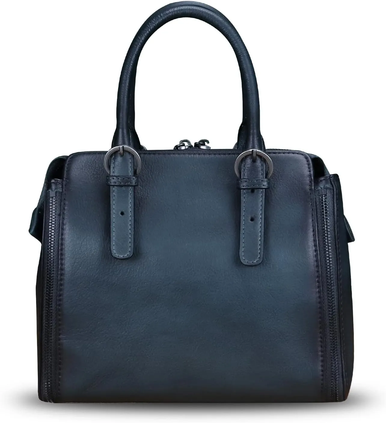 Genuine Leather Handbags Satchel for Women Purse Vintage Handmade Top-Handle Handbag Crossbody Shoulder Bag