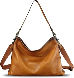 Genuine Leather Hobo Bag for Women Tote Bag Vintage Handmade Shoulder Bag Crossbody Bag Satchel Purses