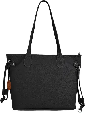 Genuine Leather Large Tote Bag for Women, Stylish Handbag, and Large Capacity Shoulder Bag