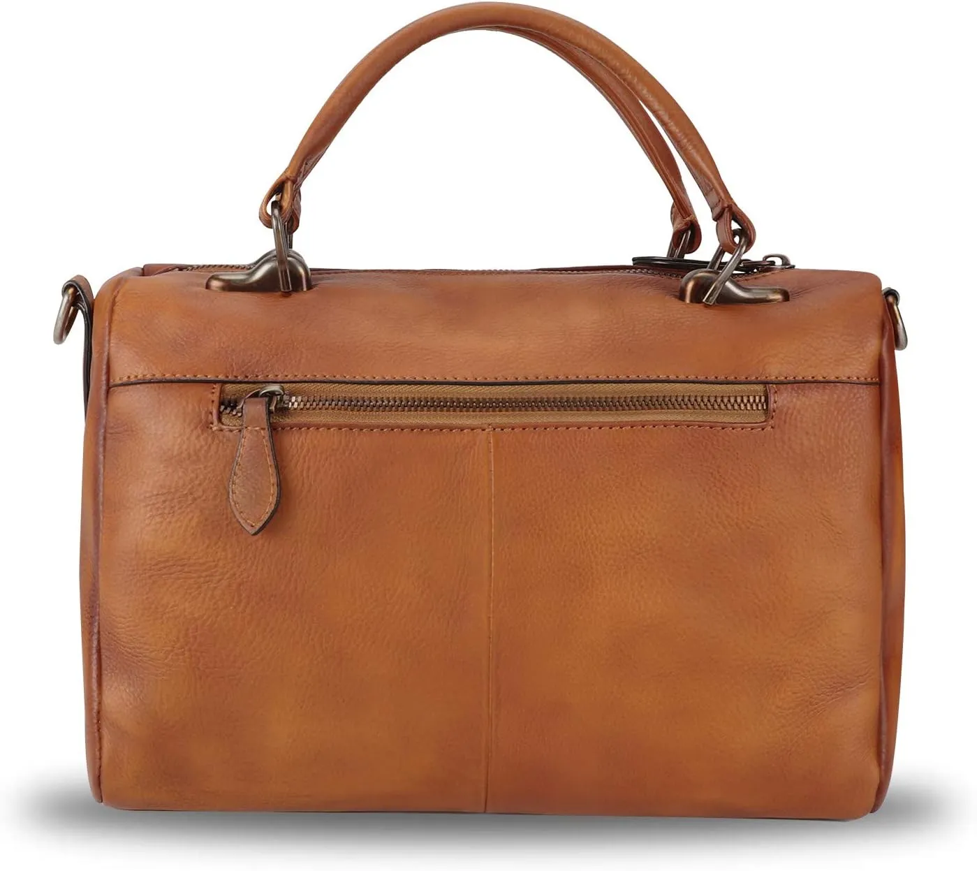 Genuine Leather Purse and Handbag for Women Vintage Handmade Leather Top Handle Satchel Purses Shoulder Bag Strap