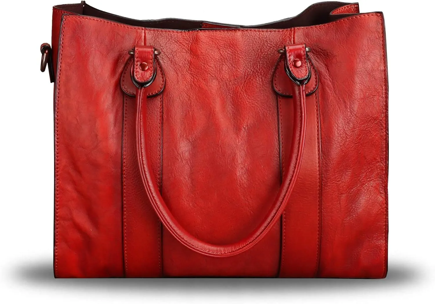 Genuine Leather Satchel Purses Handbags for Women Top Handle Shoulder Bags Lady Crossbody Tote Bag