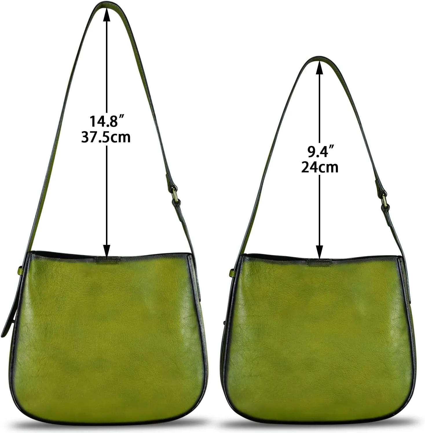 Genuine Leather Satchel Shoulder Bag for Women Vintage Handmade Handbag Retro Designer Hobo Bag Crossbody Pursee